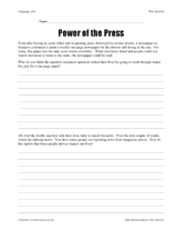 Power of the Press