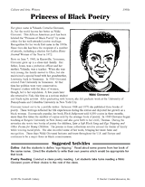 Princess of Black Poetry: Nikki Giovanni