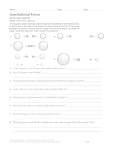 Activity: Gravitational Force