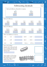 Subtracting Decimals IV